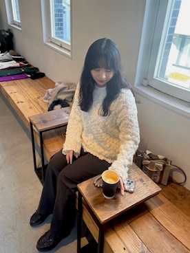 「Chloe（クロエ）のアイテム（ショルダーバッグ）」を使った、hellamikaさん（レディース・148cm）の春コーディネート