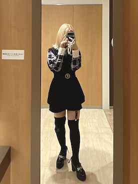 「名古屋モード学園」｜Kanako Yoshidaさん（レディース・157cm）の秋コーディネート