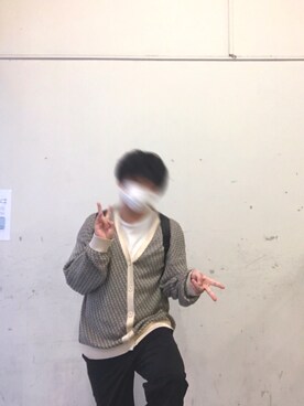 「BEAMS」｜「アイテム（バックパック/リュック）」を使った、あわさん（メンズ・169cm）の秋コーディネート