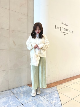 「Te chichi TERRASSE（テチチテラス）のアイテム（ブーツ）」を使った、misaki️🐈さん（レディース・148cm）の秋コーディネート