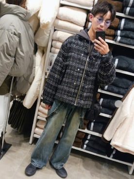 晃世さん（メンズ・168cm）の秋コーディネート