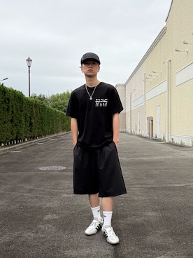 「#春コーデ」｜上野楓太さん（メンズ・170cm）の夏コーディネート