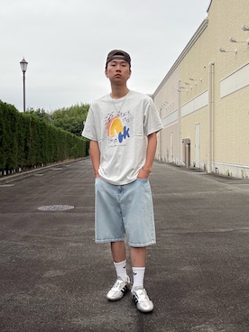 「#春コーデ」｜上野楓太さん（メンズ・170cm）の夏コーディネート