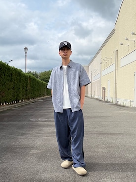 「#春コーデ」｜上野楓太さん（メンズ・170cm）の夏コーディネート