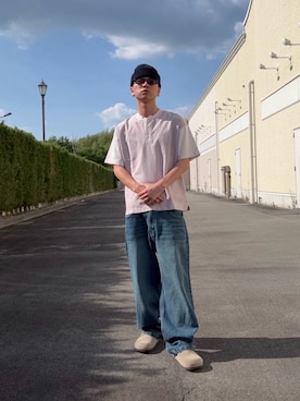 「#春コーデ」｜上野楓太さん（メンズ・170cm）の夏コーディネート