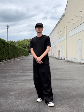 「#春コーデ」｜上野楓太さん（メンズ・170cm）の夏コーディネート