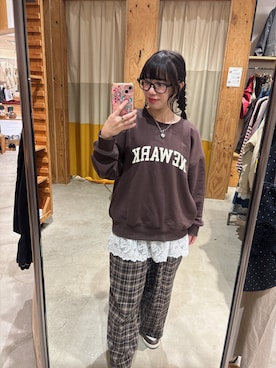 「Samansa Mos2（サマンサ モスモス）のアイテム」を使った、miaさん（レディース・149cm）の秋コーディネート