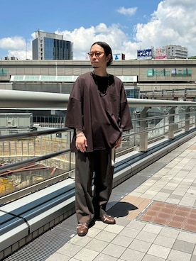 「ブルックスブラザーズ」｜yamamoto0804さん（メンズ・163cm）の春コーディネート