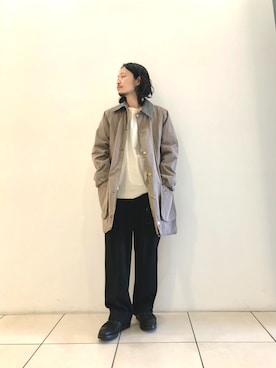 「LEMAIRE（ルメール）のアイテム」を使った、yamamoto0804さん（メンズ・163cm）の秋コーディネート