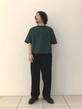 「LEMAIRE（ルメール）のアイテム」を使った、yamamoto0804さん（メンズ・163cm）の夏コーディネート