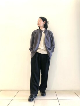 「LEMAIRE（ルメール）のアイテム」を使った、yamamoto0804さん（メンズ・163cm）の秋コーディネート