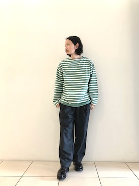 「LEMAIRE（ルメール）のアイテム」を使った、yamamoto0804さん（メンズ・163cm）の夏コーディネート