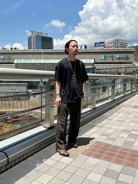 「ブルックスブラザーズ」｜yamamoto0804さん（メンズ・163cm）の春コーディネート