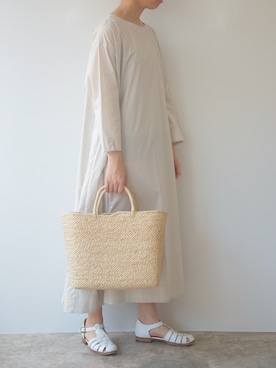 「RU（アールユー）のアイテム」を使った、vie_shopさん（レディース・165cm）の夏コーディネート