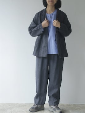 「アイテム（ジャケット/アウター）」を使った、vie_shopさん（レディース・165cm）の冬コーディネート