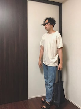 「NAOT」｜mister.dnさん（メンズ・177cm）の夏コーディネート