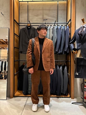 「アーバンリサーチ」｜入江　祐介さん（メンズ・170cm）の秋コーディネート