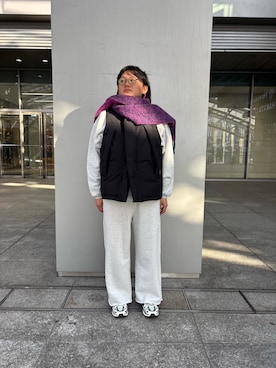 「アーバンリサーチ」｜「アイテム（その他アウター）」を使った、入江　祐介さん（メンズ・169cm）の秋コーディネート