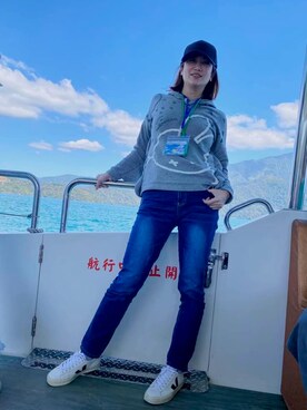 「FREE（フリー）のアイテム」を使った、susanna62さん（レディース・168cm）の春コーディネート