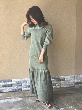 「長く着られる」｜cocolucuさん（レディース・156cm）の夏コーディネート