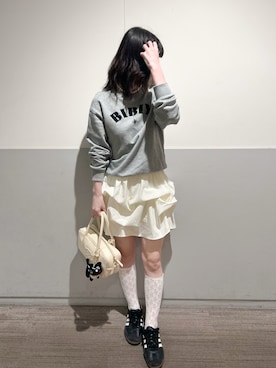 「VANNIE U（ヴァニーユー）のアイテム」を使った、miiさん（レディース・156cm）の春コーディネート