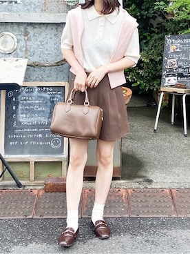 「SNIDEL（スナイデル）のアイテム」を使った、miiさん（レディース・156cm）の春コーディネート