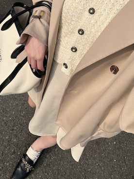 「SNIDEL（スナイデル）のアイテム」を使った、miiさん（レディース・156cm）の春コーディネート