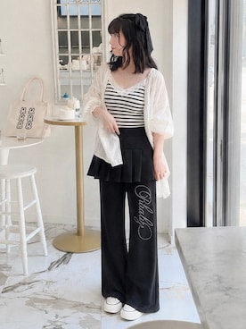 「archives（アルシーヴ）のアイテム」を使った、miiさん（レディース・156cm）の春コーディネート