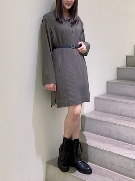 「Sam Edelman（サムエデルマン）のアイテム」を使った、che91145さん（レディース・166cm）の冬コーディネート