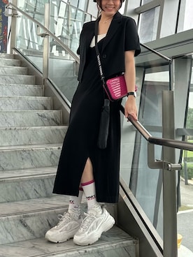 「TOMMY（トミー）のアイテム」を使った、che91145さん（レディース・166cm）の春コーディネート