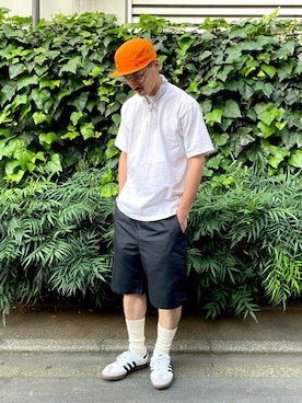「GU（ジーユー）のアイテム」を使った、Daisukeさん（メンズ・173cm）の夏コーディネート