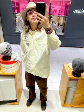 「BRIXTON（ブリクストン）のアイテム」を使った、Daisukeさん（メンズ・173cm）の冬コーディネート
