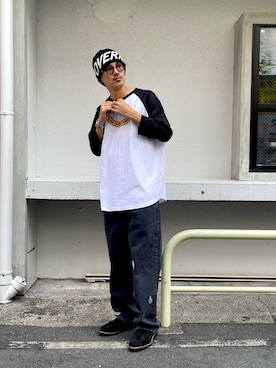 「韓国コーデ」｜「アイテム（ニットキャップ/ビーニー）」を使った、Daisukeさん（メンズ・173cm）の秋コーディネート