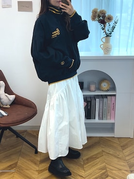 「Java（ジャバ）のアイテム」を使った、mikuさん（レディース・160cm）の冬コーディネート
