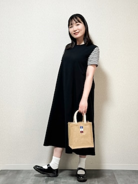 「夏ワンピース」｜monさん（レディース・161cm）の夏コーディネート
