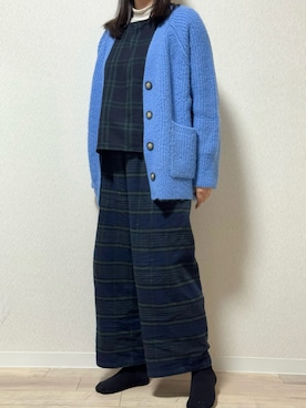 「無印良品」｜monさん（レディース・161cm）の秋コーディネート