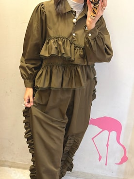 「unica（ユニカ）のアイテム」を使った、チク チクさん（レディース・163cm）の秋コーディネート