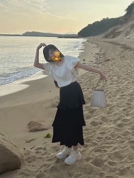 「Java（ジャバ）のアイテム」を使った、saya 🧸さん（レディース・157cm）の夏コーディネート