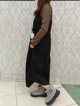 parade鳳店さん（レディース・157cm）の冬コーディネート