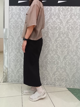 「SKECHERS（スケッチャーズ）のアイテム」を使った、parade鳳店さん（レディース・157cm）の夏コーディネート