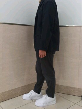 「GAP（ギャップ）のアイテム」を使った、parade鳳店さん（メンズ・165cm）の春コーディネート