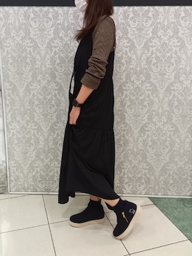 parade鳳店さん(レディース・157cm)の冬コーディネート