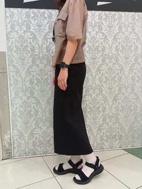 「SKECHERS（スケッチャーズ）のアイテム」を使った、parade鳳店さん（レディース・157cm）の夏コーディネート