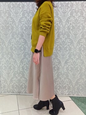 parade鳳店さん(レディース・157cm)の冬コーディネート