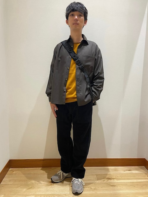 SHIPS: CORDURA(R) ウール リラックス レギュラーカラー シャツ