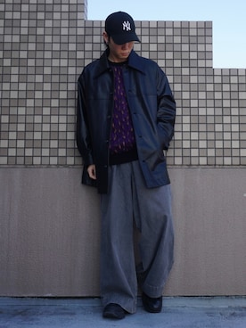 「Firsthand（ファーストハンド）のアイテム」を使った、Kazuさん（メンズ・165cm）の秋コーディネート