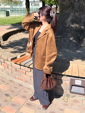 yunaさん（レディース・150cm）の秋コーディネート