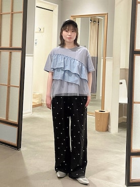 はやみ👧🏻さん（レディース・155cm）の春コーディネート