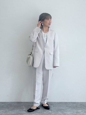 「LEPSIM（レプシィム）のアイテム（シャツ/ブラウス）」を使った、はやみ👧🏻さん（レディース・155cm）の秋コーディネート