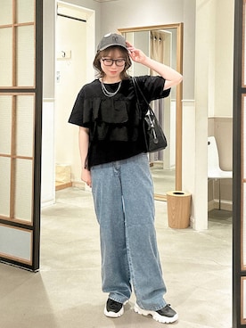 はやみ👧🏻さん（レディース・155cm）の春コーディネート